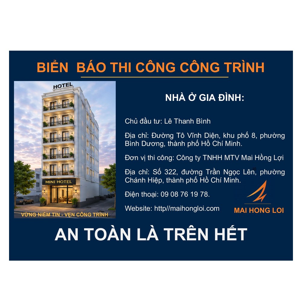 CÔNG TY MAI HỒNG LỢI